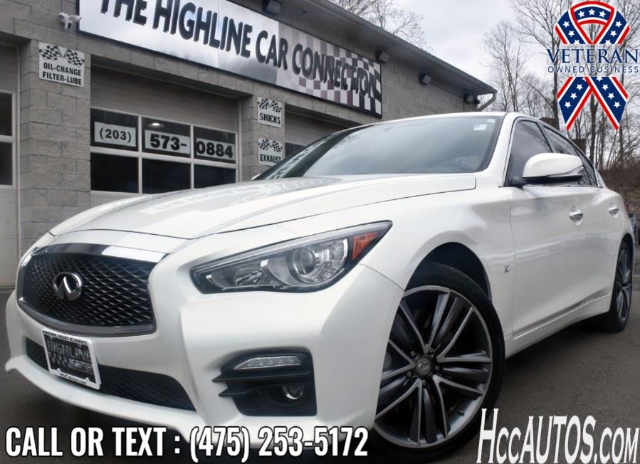 2014 Infiniti Q50 Sport 4dr Sdn AWD Sport, available for sale in Waterbury, Connecticut | Highline Car Connection. Waterbury, Connecticut