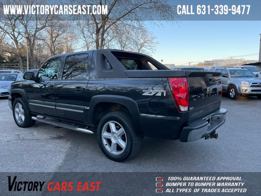 Used Chevrolet Avalanche 1500 5dr Crew Cab 130" WB 4WD Z71 2004 | Victory Cars East LLC. Huntington, New York Used Chevrolet Avalanche 1500 5dr Crew Cab 130" WB 4WD Z71 2004 | Victory Cars East LLC. Huntington, New York