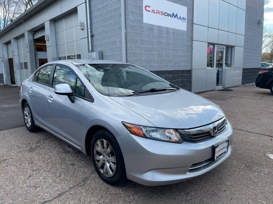 2012 Honda Civic Sdn 4dr Auto LX, available for sale in Manchester, Connecticut | Carsonmain LLC. Manchester, Connecticut