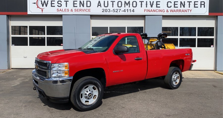 2013 Chevrolet Silverado 2500HD 4WD Reg Cab 133.7" Work Truck, available for sale in Waterbury, Connecticut | West End Automotive Center. Waterbury, Connecticut