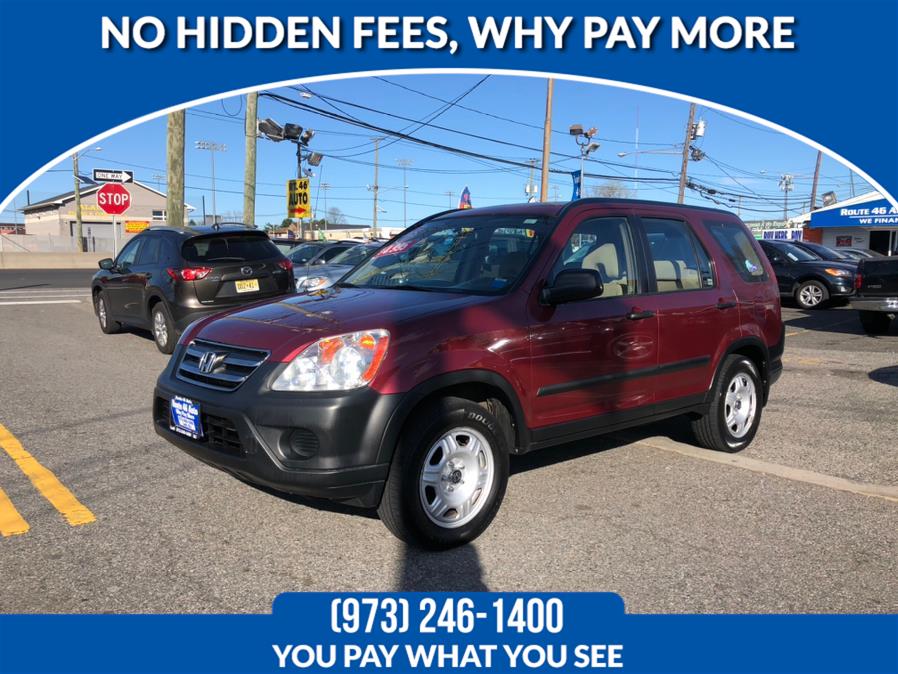 2005 Honda CR-V 4WD LX AT, available for sale in Lodi, New Jersey | Route 46 Auto Sales Inc. Lodi, New Jersey