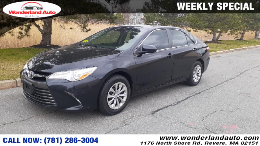 2016 Toyota Camry 4dr Sdn I4 Auto LE (Natl), available for sale in Revere, Massachusetts | Wonderland Auto. Revere, Massachusetts