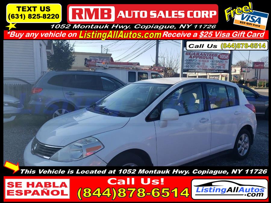 Used Nissan Versa 1.8 S 4dr Hatchback 4A 2009 | www.ListingAllAutos.com. Patchogue, New York