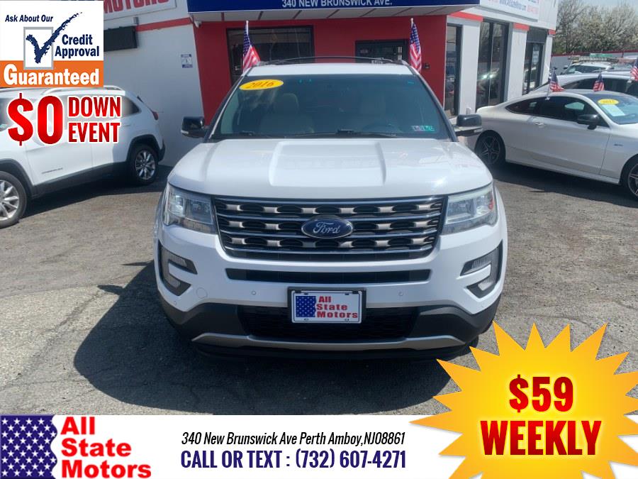 2016 Ford Explorer 4WD 4dr XLT, available for sale in Perth Amboy, New Jersey | All State Motor Inc. Perth Amboy, New Jersey 2016 Ford Explorer 4WD 4dr XLT, available for sale in Perth Amboy, New Jersey | All State Motor Inc. Perth Amboy, New Jersey