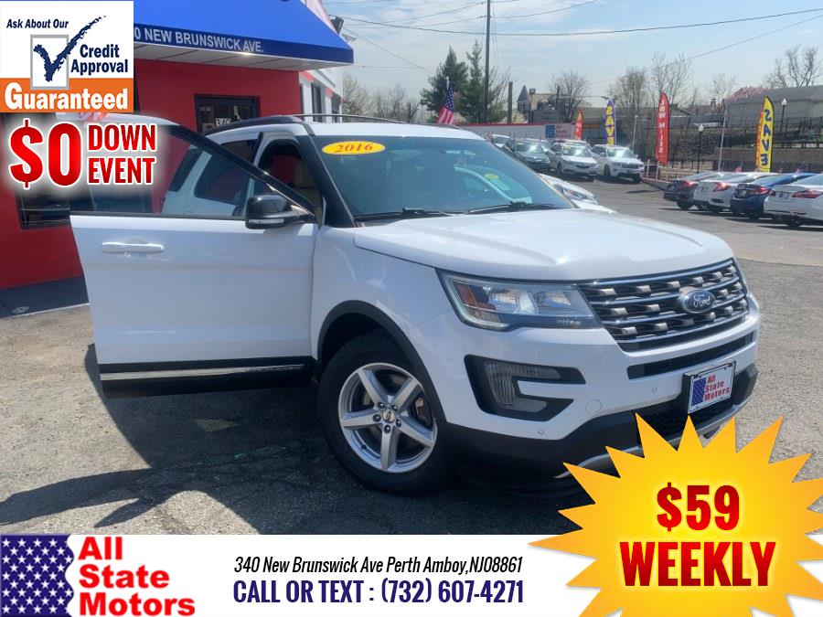 2016 Ford Explorer 4WD 4dr XLT, available for sale in Perth Amboy, New Jersey | All State Motor Inc. Perth Amboy, New Jersey 2016 Ford Explorer 4WD 4dr XLT, available for sale in Perth Amboy, New Jersey | All State Motor Inc. Perth Amboy, New Jersey