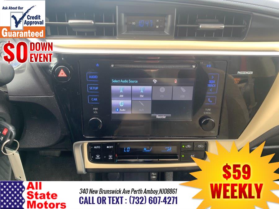2017 Toyota Corolla XLE CVT (Natl), available for sale in Perth Amboy, New Jersey | All State Motor Inc. Perth Amboy, New Jersey 2017 Toyota Corolla XLE CVT (Natl), available for sale in Perth Amboy, New Jersey | All State Motor Inc. Perth Amboy, New Jersey