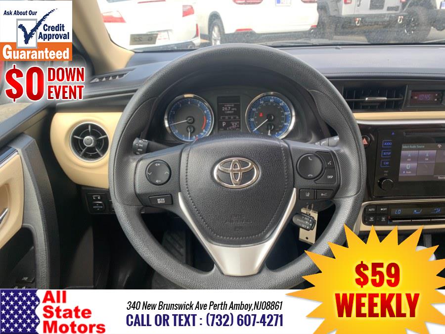 2017 Toyota Corolla XLE CVT (Natl), available for sale in Perth Amboy, New Jersey | All State Motor Inc. Perth Amboy, New Jersey 2017 Toyota Corolla XLE CVT (Natl), available for sale in Perth Amboy, New Jersey | All State Motor Inc. Perth Amboy, New Jersey