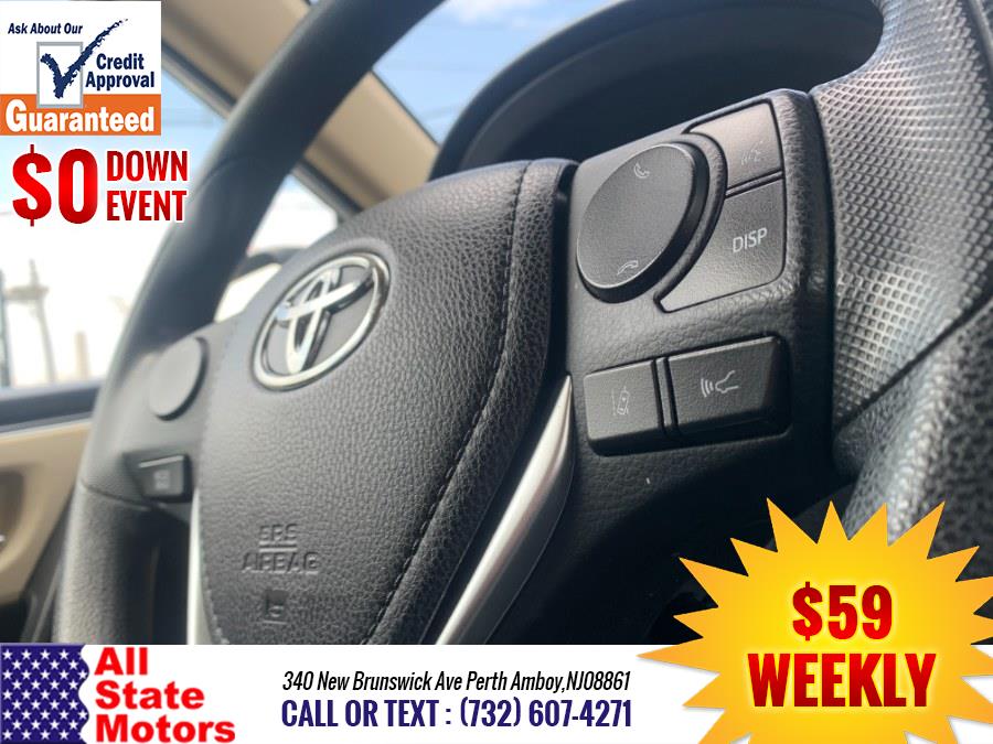 2017 Toyota Corolla XLE CVT (Natl), available for sale in Perth Amboy, New Jersey | All State Motor Inc. Perth Amboy, New Jersey 2017 Toyota Corolla XLE CVT (Natl), available for sale in Perth Amboy, New Jersey | All State Motor Inc. Perth Amboy, New Jersey