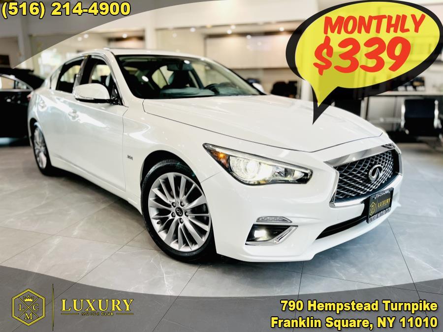 2018 INFINITI Q50 3.0t LUXE AWD, available for sale in Franklin Square, New York | Luxury Motor Club. Franklin Square, New York