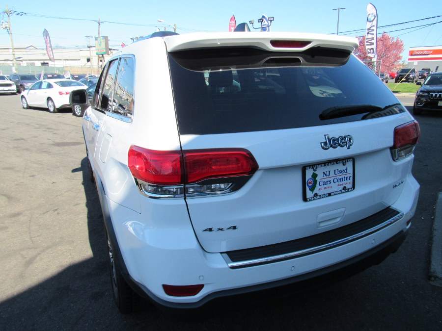 Used Jeep Grand Cherokee Limited 4x4 2017 | NJ Used Cars Center. Irvington, New Jersey Used Jeep Grand Cherokee Limited 4x4 2017 | NJ Used Cars Center. Irvington, New Jersey