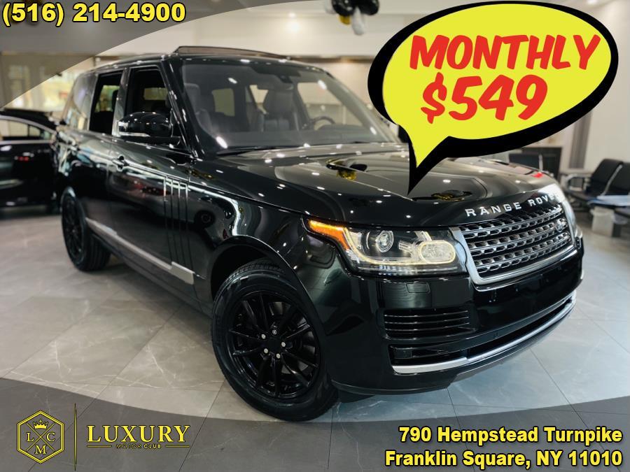 2016 Land Rover Range Rover 4WD 4dr, available for sale in Franklin Square, New York | Luxury Motor Club. Franklin Square, New York