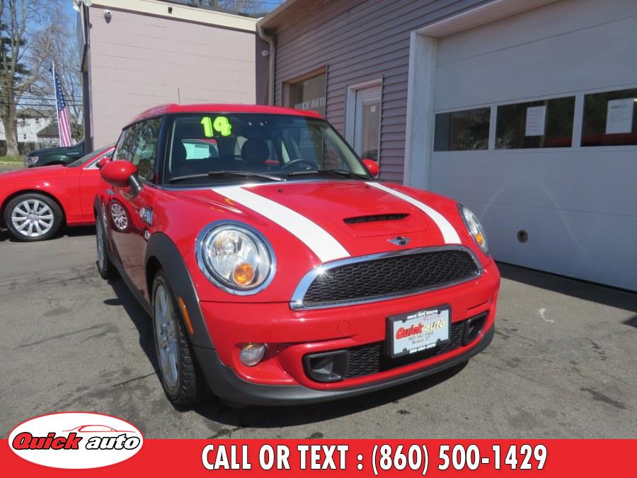 2014 MINI Cooper Clubman 2dr Cpe S, available for sale in Bristol, Connecticut | Quick Auto LLC. Bristol, Connecticut