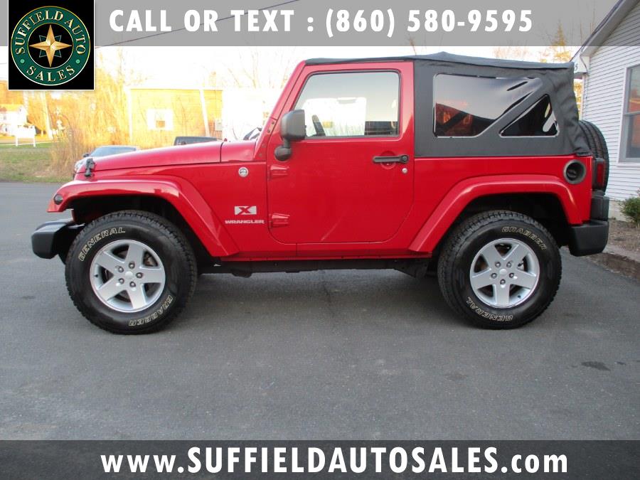 2009 Jeep Wrangler 4WD 2dr X, available for sale in Suffield, Connecticut | Suffield Auto Sales. Suffield, Connecticut
