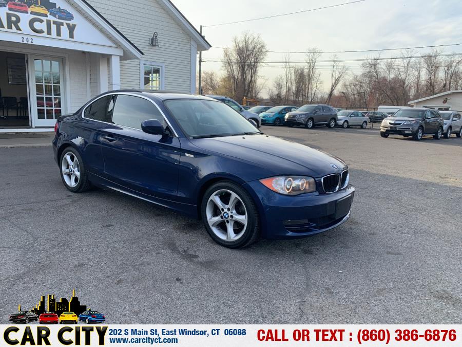 2010 BMW 1 Series 2dr Cpe 128i, available for sale in East Windsor, Connecticut | Car City LLC. East Windsor, Connecticut