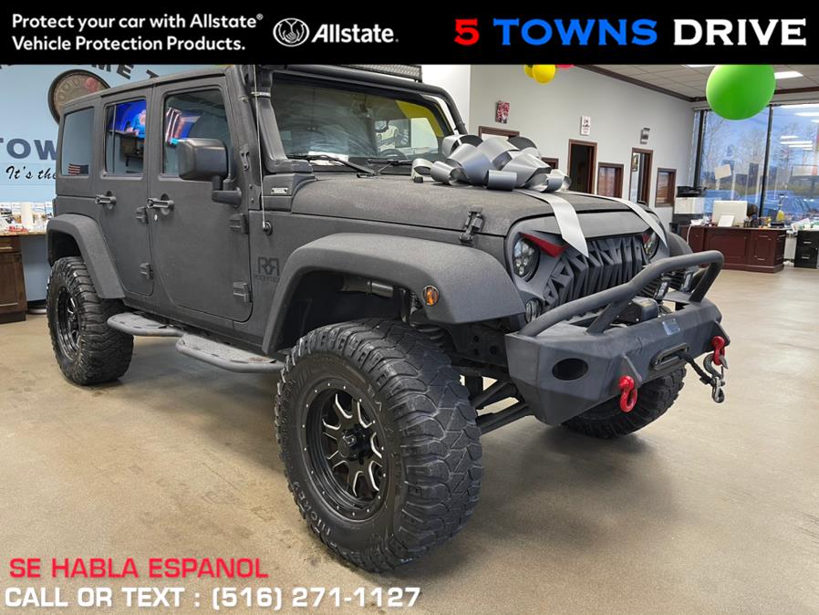 2015 Jeep Wrangler Unlimited SPORT UTILITY 4WD 4dr Sahara, available for sale in Inwood, New York | 5 Towns Drive. Inwood, New York