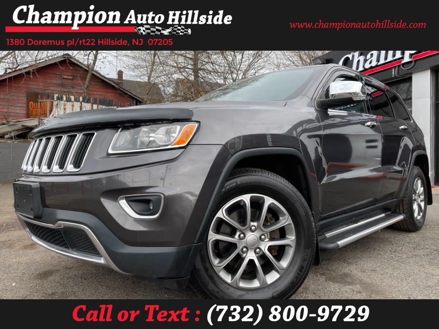 2015 Jeep Grand Cherokee 4WD 4dr Limited, available for sale in Hillside, New Jersey | Champion Auto Sales. Hillside, New Jersey