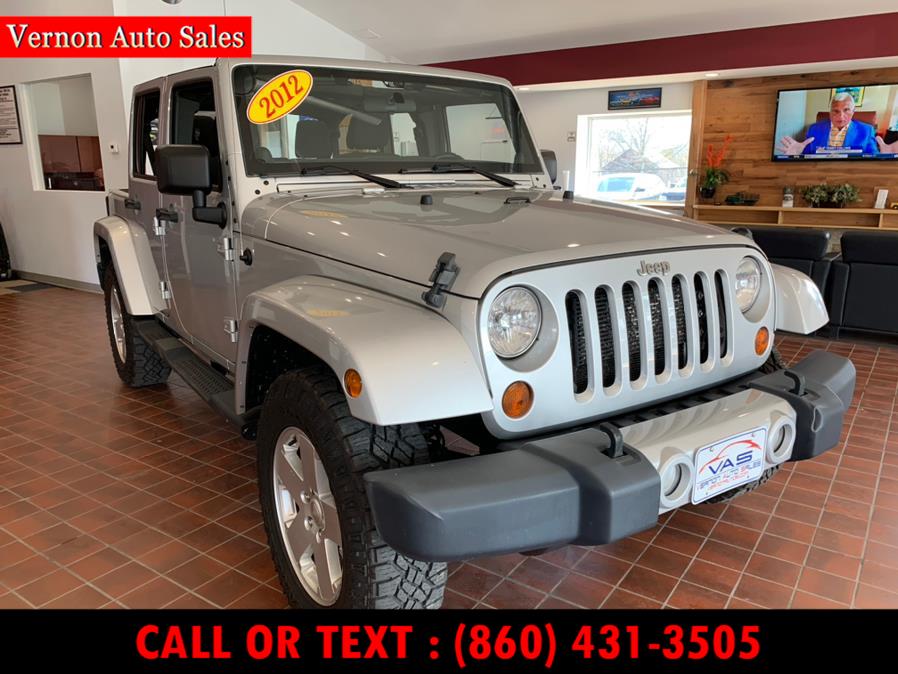 2012 Jeep Wrangler Unlimited 4WD 4dr Sahara, available for sale in Manchester, Connecticut | Vernon Auto Sale & Service. Manchester, Connecticut 2012 Jeep Wrangler Unlimited 4WD 4dr Sahara, available for sale in Manchester, Connecticut | Vernon Auto Sale & Service. Manchester, Connecticut