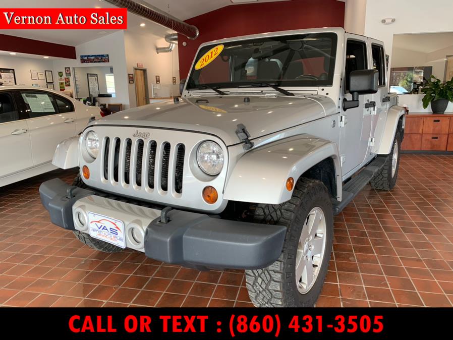 Used Jeep Wrangler Unlimited 4WD 4dr Sahara 2012 | Vernon Auto Sale & Service. Manchester, Connecticut