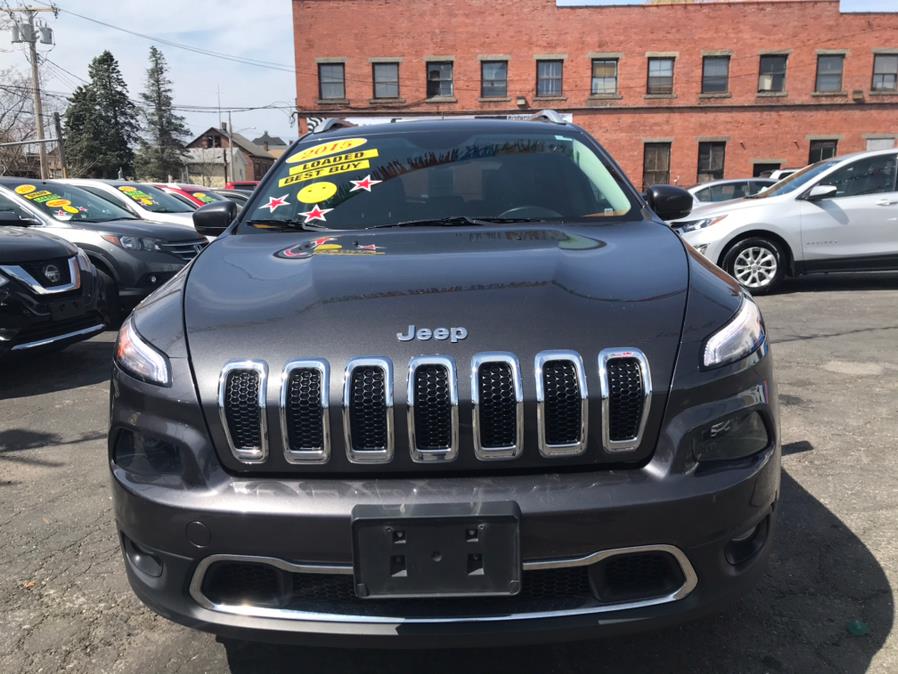 2015 Jeep Cherokee 4WD 4dr Limited, available for sale in Bridgeport, Connecticut | Affordable Motors Inc. Bridgeport, Connecticut