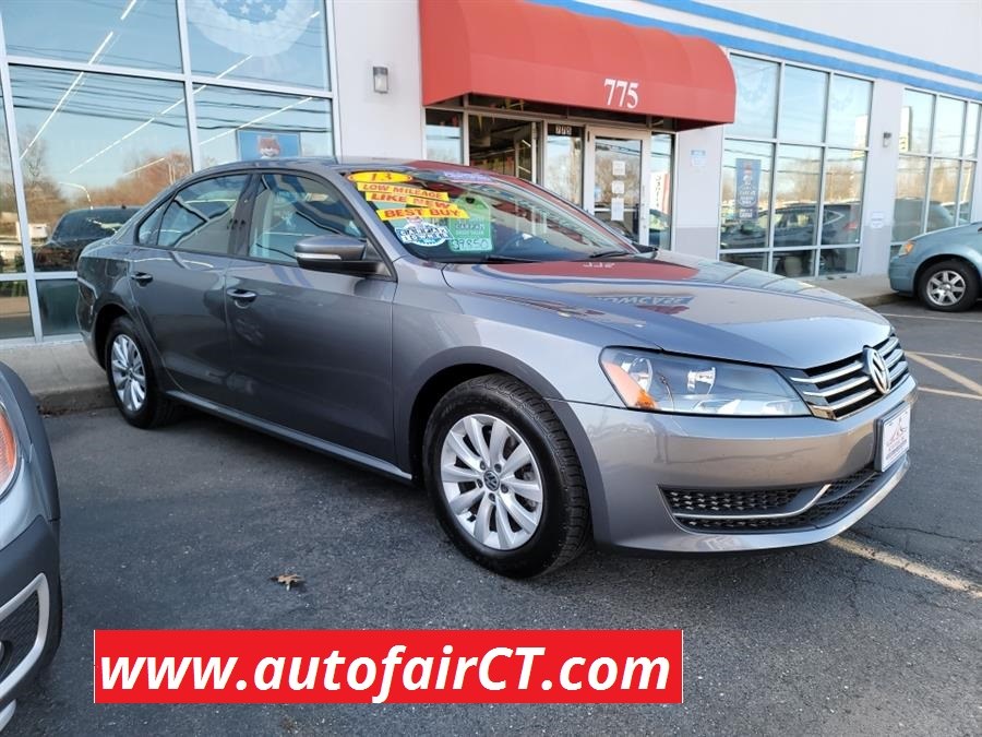 2013 Volkswagen Passat 4dr Sdn 2.5L Auto S w/Appearance PZEV *Ltd Avail*, available for sale in West Haven, Connecticut | Auto Fair Inc.. West Haven, Connecticut