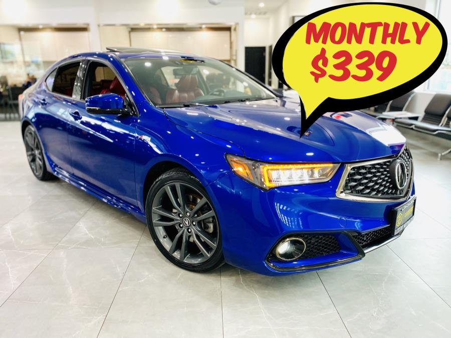 Used Acura TLX 3.5L FWD w/A-SPEC Pkg Red Leather 2018 | Luxury Motor Club. Franklin Square, New York Used Acura TLX 3.5L FWD w/A-SPEC Pkg Red Leather 2018 | Luxury Motor Club. Franklin Square, New York