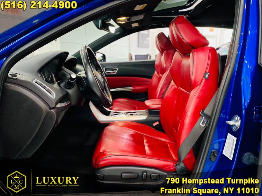 Used Acura TLX 3.5L FWD w/A-SPEC Pkg Red Leather 2018 | Luxury Motor Club. Franklin Square, New York Used Acura TLX 3.5L FWD w/A-SPEC Pkg Red Leather 2018 | Luxury Motor Club. Franklin Square, New York