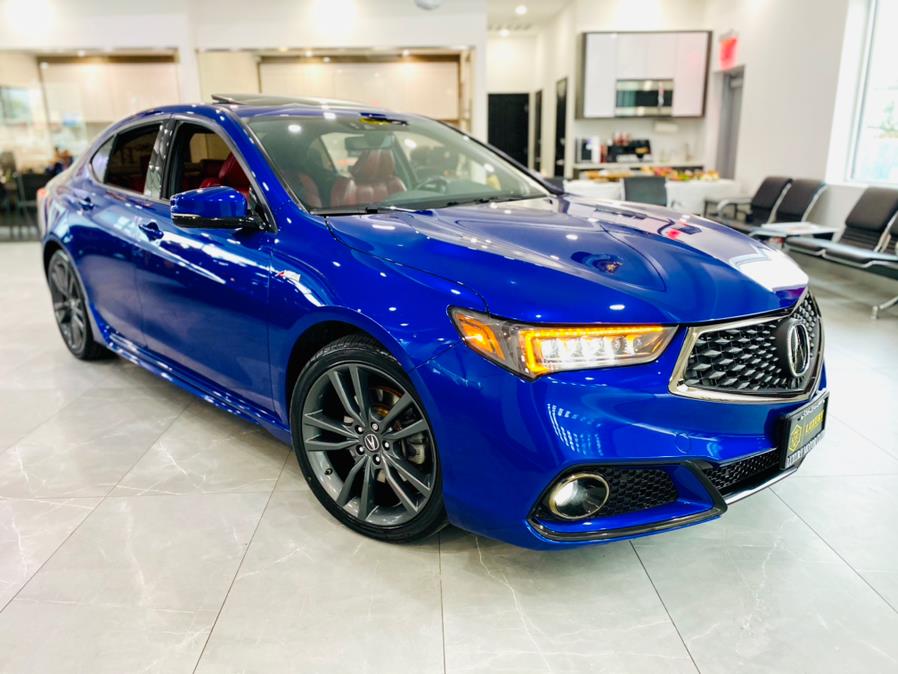 Used Acura TLX 3.5L FWD w/A-SPEC Pkg Red Leather 2018 | Luxury Motor Club. Franklin Square, New York Used Acura TLX 3.5L FWD w/A-SPEC Pkg Red Leather 2018 | Luxury Motor Club. Franklin Square, New York
