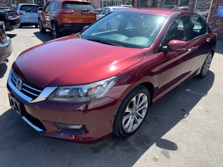 2014 Honda Accord Sedan 4dr I4 CVT Sport, available for sale in New Britain, Connecticut | Central Auto Sales & Service. New Britain, Connecticut