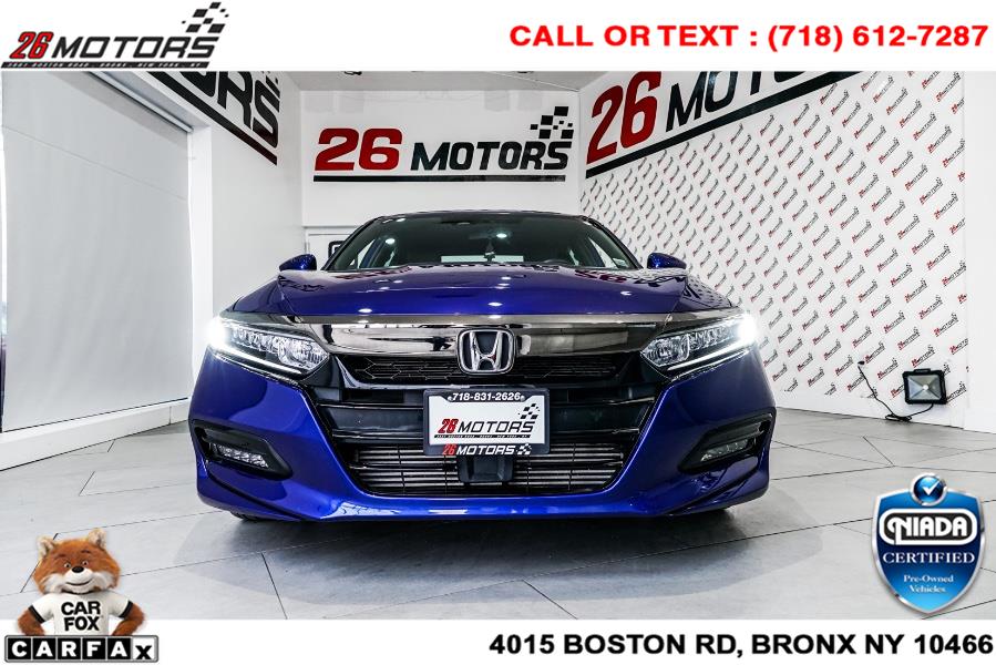 Used Honda Accord Sedan Sport 1.5T CVT 2018 | 26 Motors Corp. Bronx, New York Used Honda Accord Sedan Sport 1.5T CVT 2018 | 26 Motors Corp. Bronx, New York