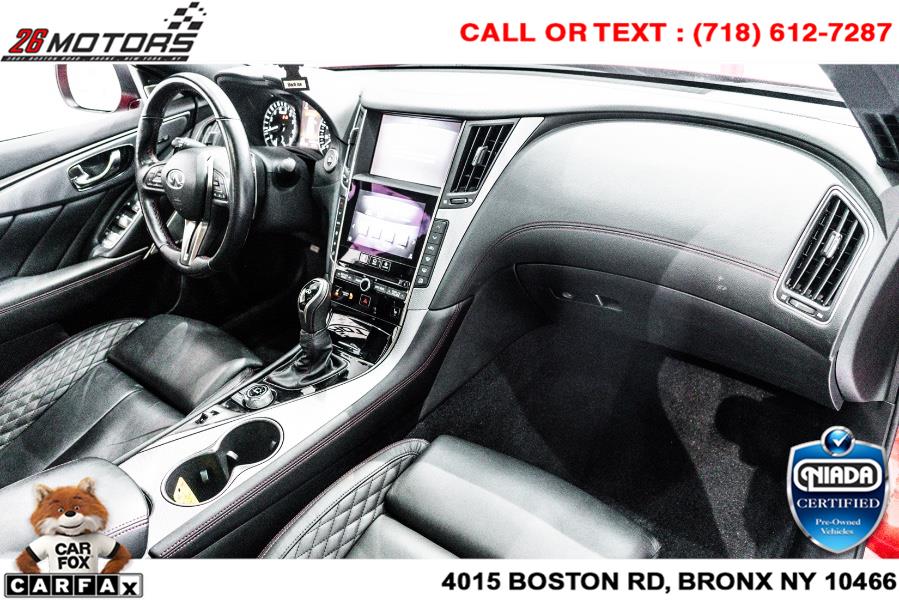 Used INFINITI Q50 RED SPORT 400 AWD 2018 | 26 Motors Corp. Bronx, New York Used INFINITI Q50 RED SPORT 400 AWD 2018 | 26 Motors Corp. Bronx, New York