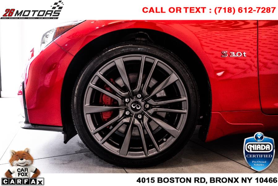 Used INFINITI Q50 RED SPORT 400 AWD 2018 | 26 Motors Corp. Bronx, New York Used INFINITI Q50 RED SPORT 400 AWD 2018 | 26 Motors Corp. Bronx, New York