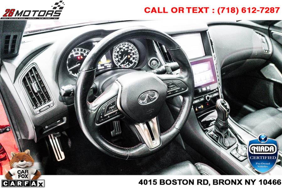 Used INFINITI Q50 RED SPORT 400 AWD 2018 | 26 Motors Corp. Bronx, New York Used INFINITI Q50 RED SPORT 400 AWD 2018 | 26 Motors Corp. Bronx, New York