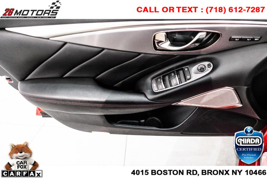 Used INFINITI Q50 RED SPORT 400 AWD 2018 | 26 Motors Corp. Bronx, New York Used INFINITI Q50 RED SPORT 400 AWD 2018 | 26 Motors Corp. Bronx, New York