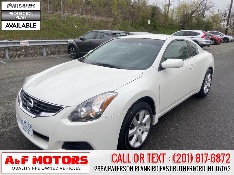 2013 Nissan Altima 2dr Cpe I4 2.5 S, available for sale in East Rutherford, New Jersey | A&F Motors LLC. East Rutherford, New Jersey 2013 Nissan Altima 2dr Cpe I4 2.5 S, available for sale in East Rutherford, New Jersey | A&F Motors LLC. East Rutherford, New Jersey