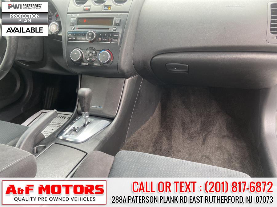 2013 Nissan Altima 2dr Cpe I4 2.5 S, available for sale in East Rutherford, New Jersey | A&F Motors LLC. East Rutherford, New Jersey 2013 Nissan Altima 2dr Cpe I4 2.5 S, available for sale in East Rutherford, New Jersey | A&F Motors LLC. East Rutherford, New Jersey