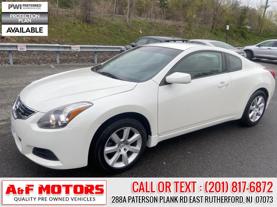 2013 Nissan Altima 2dr Cpe I4 2.5 S, available for sale in East Rutherford, New Jersey | A&F Motors LLC. East Rutherford, New Jersey 2013 Nissan Altima 2dr Cpe I4 2.5 S, available for sale in East Rutherford, New Jersey | A&F Motors LLC. East Rutherford, New Jersey