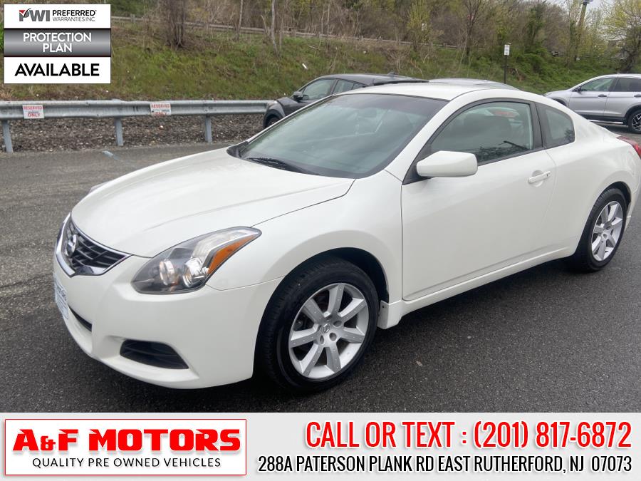 2013 Nissan Altima 2dr Cpe I4 2.5 S, available for sale in East Rutherford, New Jersey | A&F Motors LLC. East Rutherford, New Jersey 2013 Nissan Altima 2dr Cpe I4 2.5 S, available for sale in East Rutherford, New Jersey | A&F Motors LLC. East Rutherford, New Jersey