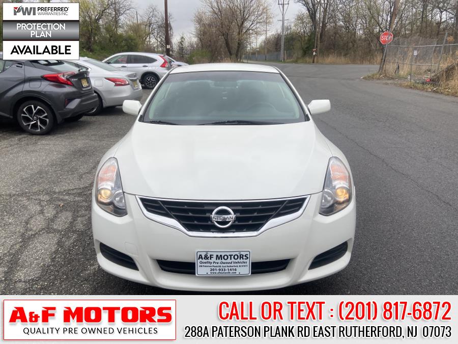 2013 Nissan Altima 2dr Cpe I4 2.5 S, available for sale in East Rutherford, New Jersey | A&F Motors LLC. East Rutherford, New Jersey 2013 Nissan Altima 2dr Cpe I4 2.5 S, available for sale in East Rutherford, New Jersey | A&F Motors LLC. East Rutherford, New Jersey