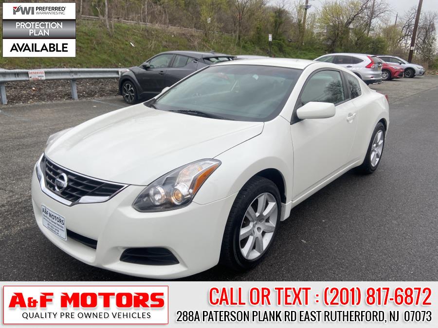 2013 Nissan Altima 2dr Cpe I4 2.5 S, available for sale in East Rutherford, New Jersey | A&F Motors LLC. East Rutherford, New Jersey 2013 Nissan Altima 2dr Cpe I4 2.5 S, available for sale in East Rutherford, New Jersey | A&F Motors LLC. East Rutherford, New Jersey
