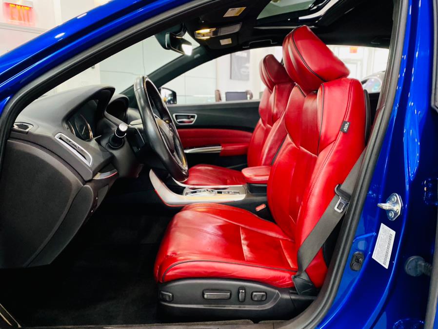 2018 Acura TLX 3.5L FWD w/A-SPEC Pkg Red Leather, available for sale in Franklin Square, New York | C Rich Cars. Franklin Square, New York