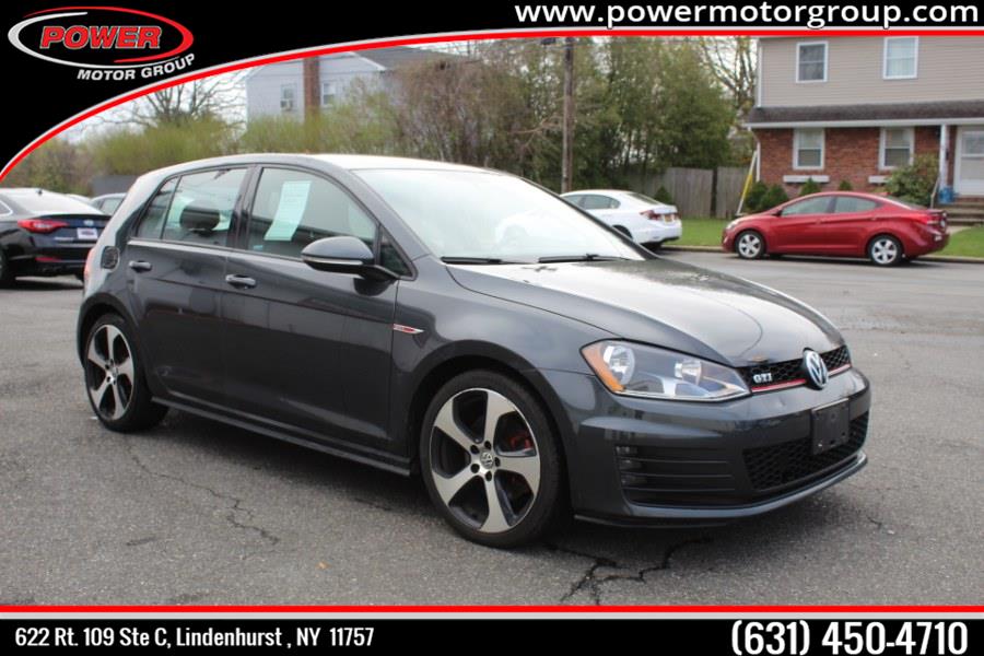 Used Volkswagen Golf GTI 2.0T 4-Door S DSG 2017 | Power Motor Group. Lindenhurst, New York Used Volkswagen Golf GTI 2.0T 4-Door S DSG 2017 | Power Motor Group. Lindenhurst, New York