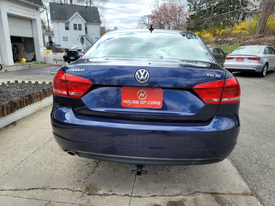 Used Volkswagen Passat 4dr Sdn 2.0L DSG TDI SE w/Sunroof & Nav 2013 | House of Cars. Watertown, Connecticut Used Volkswagen Passat 4dr Sdn 2.0L DSG TDI SE w/Sunroof & Nav 2013 | House of Cars. Watertown, Connecticut