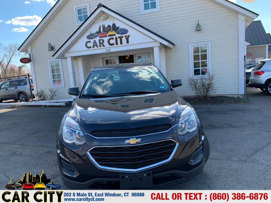 2016 Chevrolet Equinox AWD 4dr LS, available for sale in East Windsor, Connecticut | Car City LLC. East Windsor, Connecticut