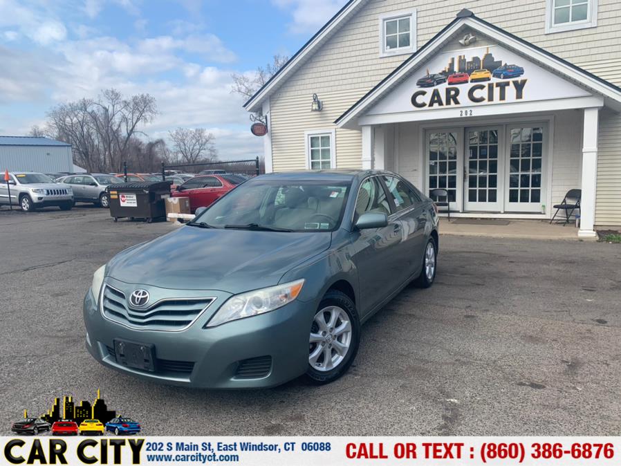 2011 Toyota Camry 4dr Sdn I4 Auto LE (Natl), available for sale in East Windsor, Connecticut | Car City LLC. East Windsor, Connecticut