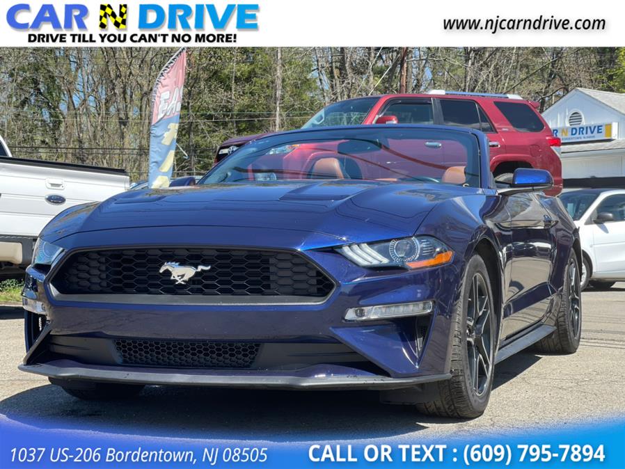 Used Ford Mustang EcoBoost Premium Convertible 2020 | Car N Drive. Bordentown, New Jersey Used Ford Mustang EcoBoost Premium Convertible 2020 | Car N Drive. Bordentown, New Jersey