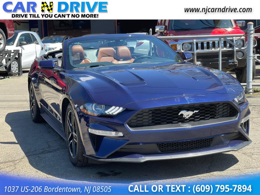 Used Ford Mustang EcoBoost Premium Convertible 2020 | Car N Drive. Bordentown, New Jersey Used Ford Mustang EcoBoost Premium Convertible 2020 | Car N Drive. Bordentown, New Jersey