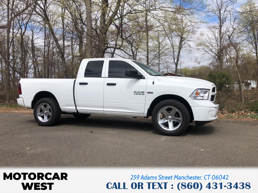 Used Ram 1500 4WD Quad Cab 140.5" Express 2016 | Motorcar West. Manchester, Connecticut Used Ram 1500 4WD Quad Cab 140.5" Express 2016 | Motorcar West. Manchester, Connecticut