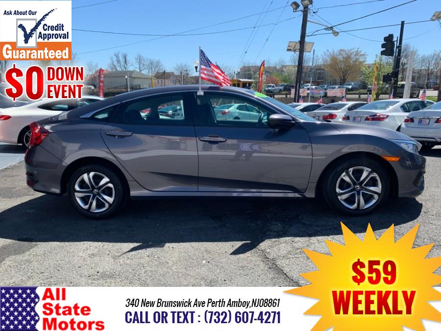 2018 Honda Civic Sedan LX CVT, available for sale in Perth Amboy, New Jersey | All State Motor Inc. Perth Amboy, New Jersey 2018 Honda Civic Sedan LX CVT, available for sale in Perth Amboy, New Jersey | All State Motor Inc. Perth Amboy, New Jersey