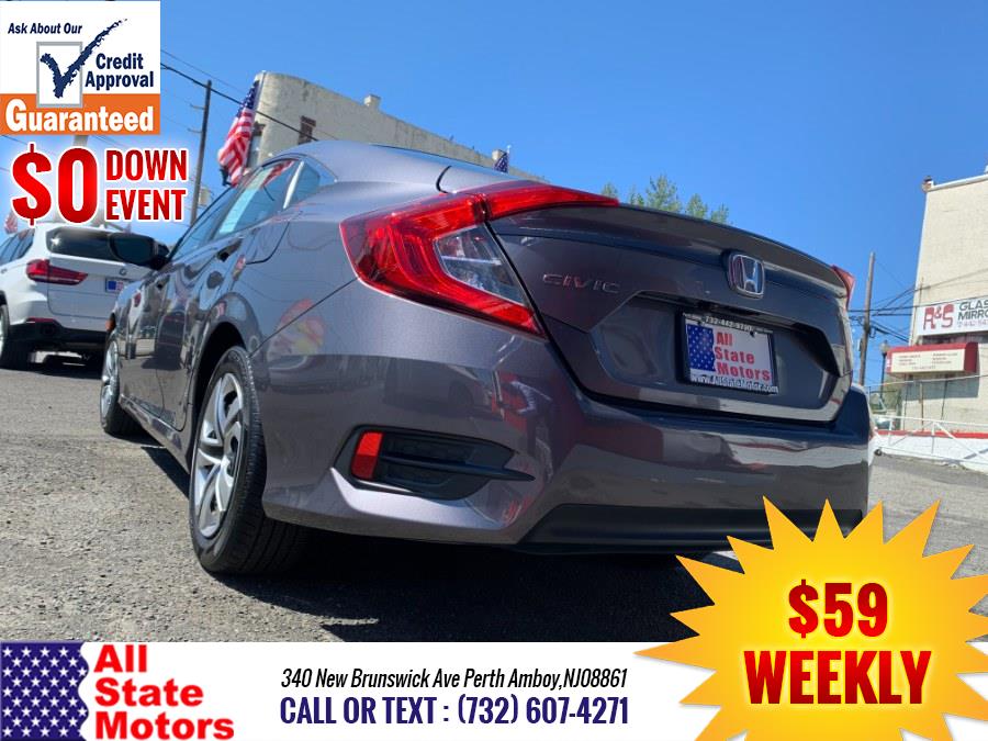 2018 Honda Civic Sedan LX CVT, available for sale in Perth Amboy, New Jersey | All State Motor Inc. Perth Amboy, New Jersey 2018 Honda Civic Sedan LX CVT, available for sale in Perth Amboy, New Jersey | All State Motor Inc. Perth Amboy, New Jersey