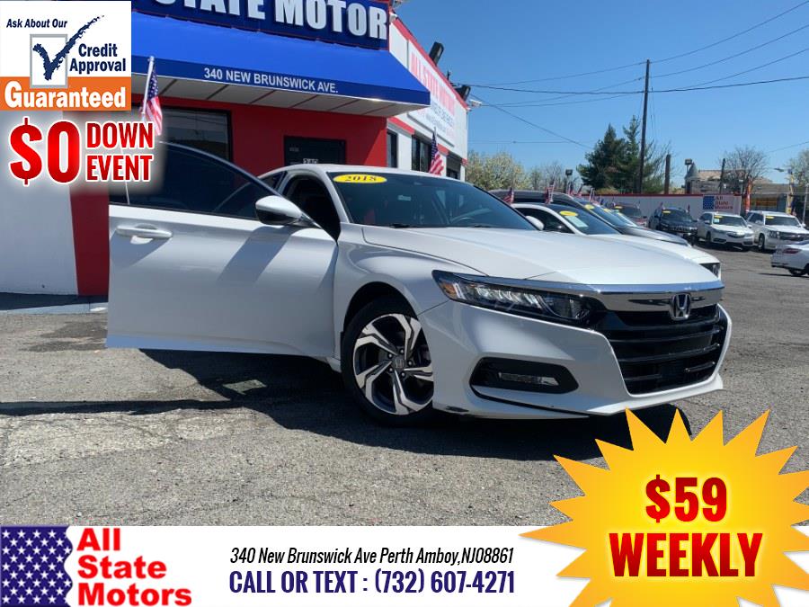 2018 Honda Accord Sedan EX-L 1.5T CVT, available for sale in Perth Amboy, New Jersey | All State Motor Inc. Perth Amboy, New Jersey 2018 Honda Accord Sedan EX-L 1.5T CVT, available for sale in Perth Amboy, New Jersey | All State Motor Inc. Perth Amboy, New Jersey